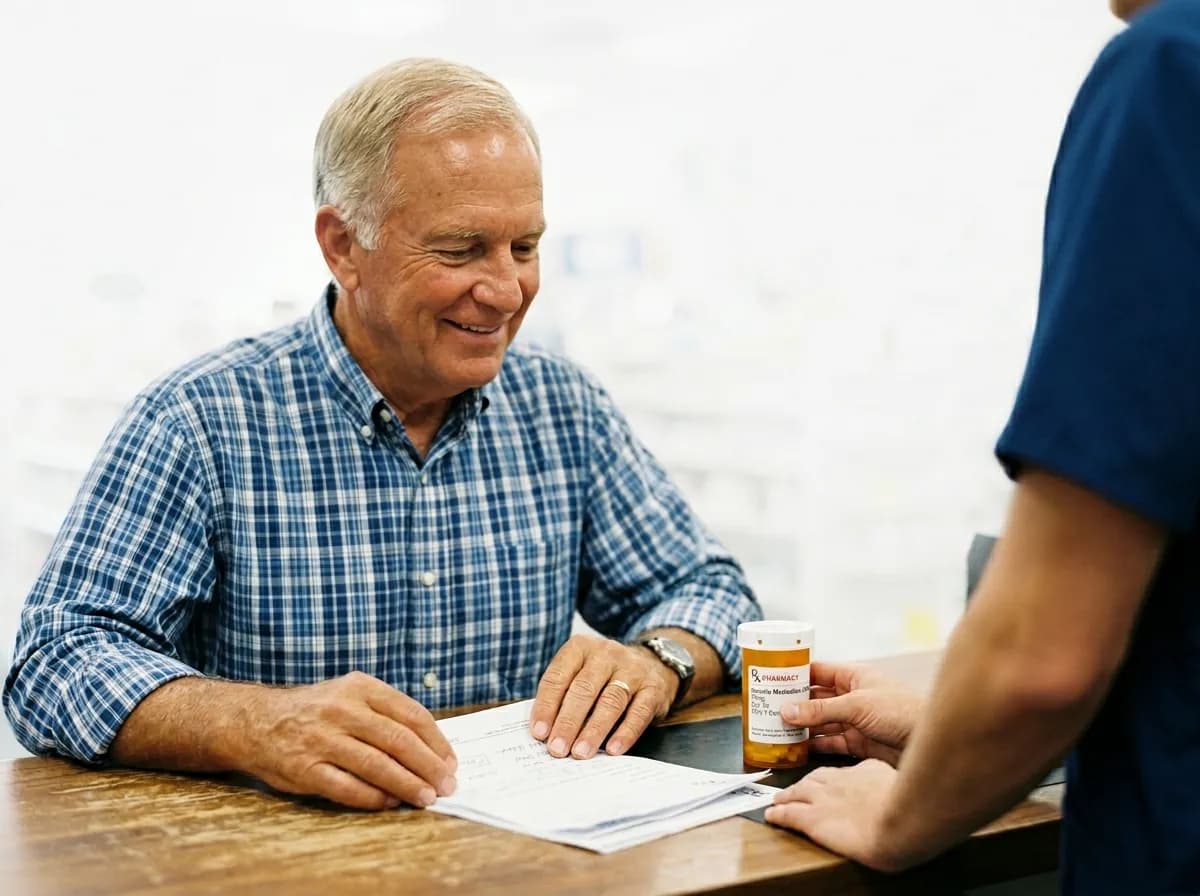 Prescription bottles and supplements